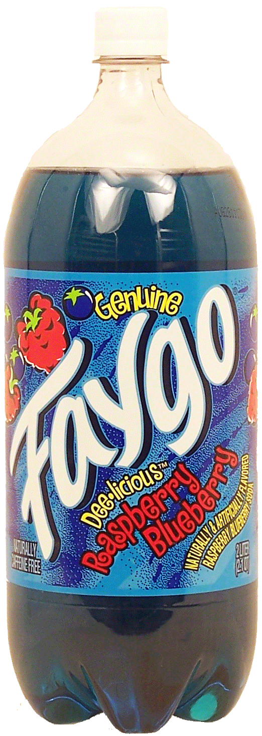 Faygo  Raspberry Blueberry Soda Pop Full-Size Picture